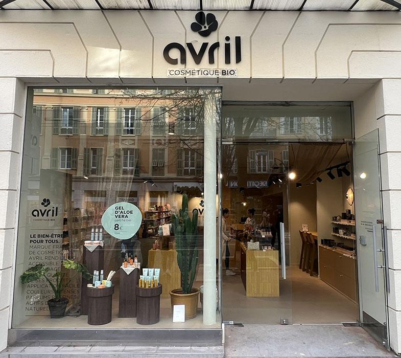 Boutique Nice Jean Médecin - Avril Cosmétique Bio